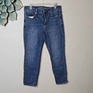 American Eagle Outfitters Blue Ankle & Cropped Jeans